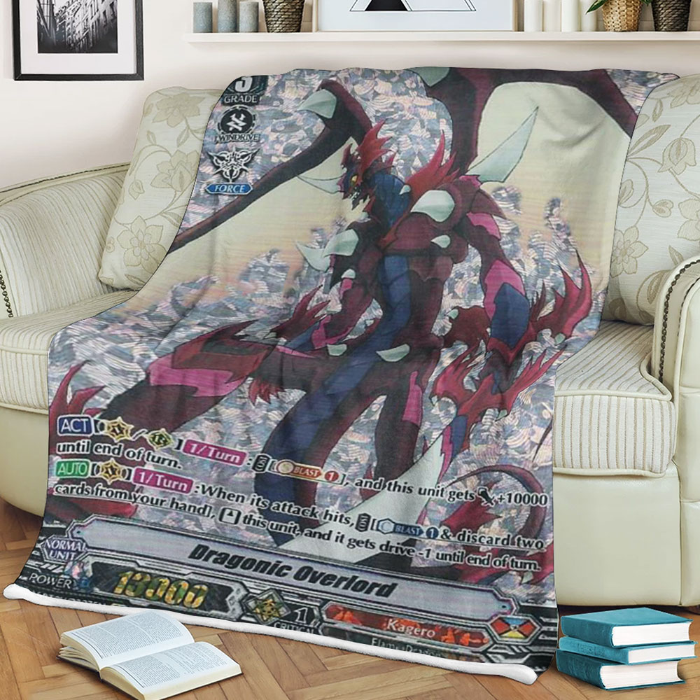 Cardfight Vanguard Dragonic Overlord Descent Of The King Of Knights Blanket Cardfight Vanguard Dragonic Overlord Descent Of The King Of Knights Blanket