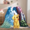 Cartoon Pikachu Blanket 957