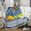 Cerulean Sacred Phoenix Of Nephthys Blanket
