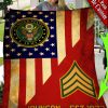 Custom Your Name United States Army All Over Printed Blanket