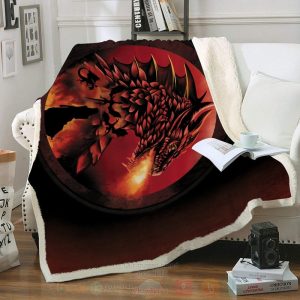 Dracarys Custom Throw Blanket