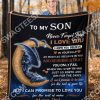 Dragon To My Son Never Forget That I Love You Your Dad Blanket
