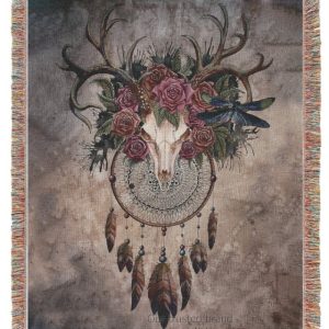 Dreamcatcher Native Rose American Pattern Blanket