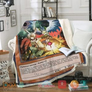 Droll Lock Bird Soft Blanket