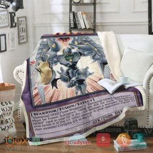 Elemental Hero Shining Flare Wingman Soft Blanket