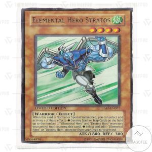 Elemental Hero Stratos Custom Blanket