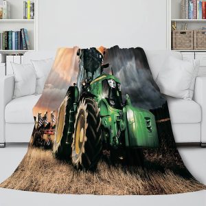 Farming Tractor Blanket 485
