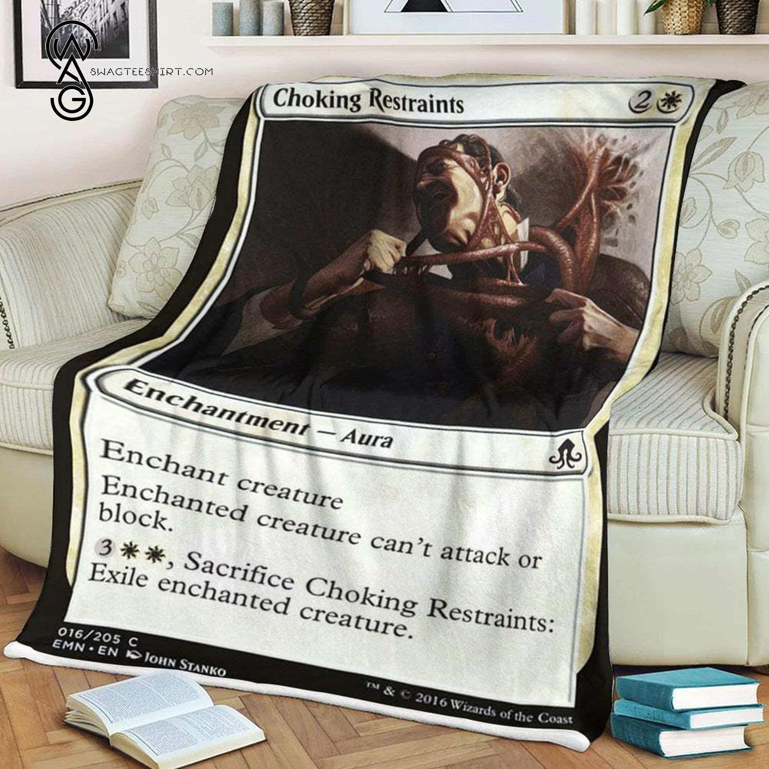 Game Magic The Gathering Choking Restraints Blanket Game Magic The Gathering Choking Restraints Blanket