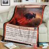 Game Magic The Gathering M21 131 Bolt Hound Fleece Blanket