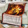 Game Magic The Gathering M21 163 Sure Strike Fleece Blanket