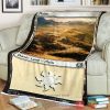 Game Magic The Gathering M21 262 Plains Fleece Blanket