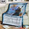Game Magic The Gathering M21 325 Historian Of Zhalfir Fleece Blanket