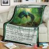 Game Magic The Gathering M21 338 Predatory Wurm Fleece Blanket