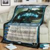 Game Mtg Jace The Mind Sculptor Card Custom Soft Blanket