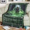 Game Mtg Llanowar Visionary Fleece Blanket