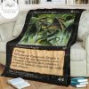 Game Mtg Magic The Gathering Catacomb Dragon Custom Soft Blanket