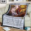 Game Mtg Magic The Gathering Golostireless Pilgrim Sherpa Blanket 2