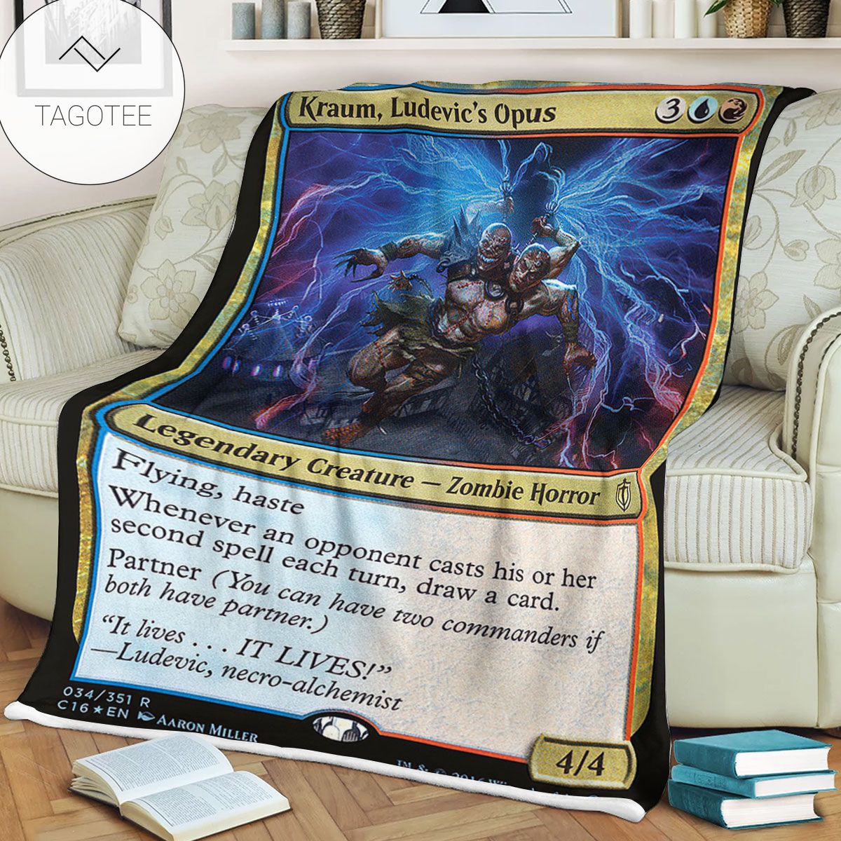 Game Mtg Magic The Gathering Kraum Ludevics Opus Sherpa Blanket Game Mtg Magic The Gathering Kraum Ludevics Opus Sherpa Blanket