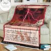 Game Mtg Magic The Gathering Lightning Bolt Blanket