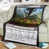 Game Mtg Magic The Gathering M21 102 Grasp Of Darkness Fleece Blanket