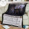 Game Mtg Magic The Gathering M21 127 Vito Thorn Of The Dusk Rose Fleece Blanket Tagotee