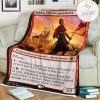 Game Mtg Magic The Gathering M21 162 Subira Tulzidi Caravanner Fleece Blanket Tagotee