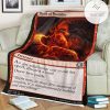 Game Mtg Magic The Gathering M21 165 Thrill Of Possibility Fleece Blanket
