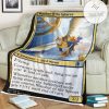 Game Mtg Magic The Gathering M21 227 Watcher Of The Spheres Fleece Blanket
