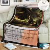 Game Mtg Magic The Gathering M21 243 Bloodfell Caves Fleece Blanket Tagotee