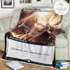 Game Mtg Magic The Gathering M21 341 Glorious Anthem Fleece Blanket