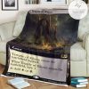 Game Mtg Magic The Gathering M21 390 Temple Of Silence Fleece Blanket
