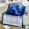 Game Mtg Magic The Gathering M21 83 Vodalian Arcanist Fleece Blanket