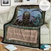 Game Mtg Magic The Gathering Necropotence Blanket2