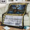 Game Mtg Nicol Bolas The Arisen Custom Soft Blanket 2