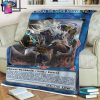 Game Yu Gi Oh Tri Brigade Rugal The Silver Sheller Full Print Soft Blanket