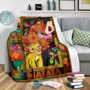 Hakuna Matata Cartoon Blanket