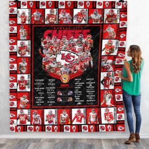 Kansas City Chiefs Quilt Blanket