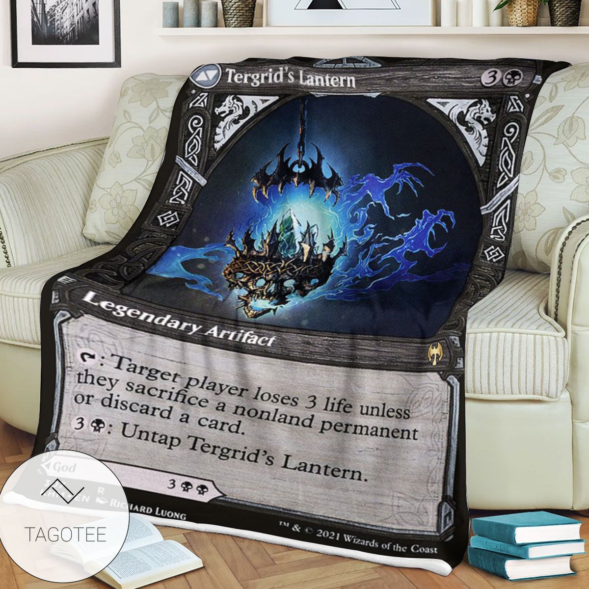 Khm 307 Tergrid S Lantern Mtg Game Magic The Gathering Blanket Khm 307 Tergrid S Lantern Mtg Game Magic The Gathering Blanket