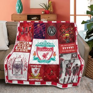 Liverpool Fc Premium Quilt Blanket
