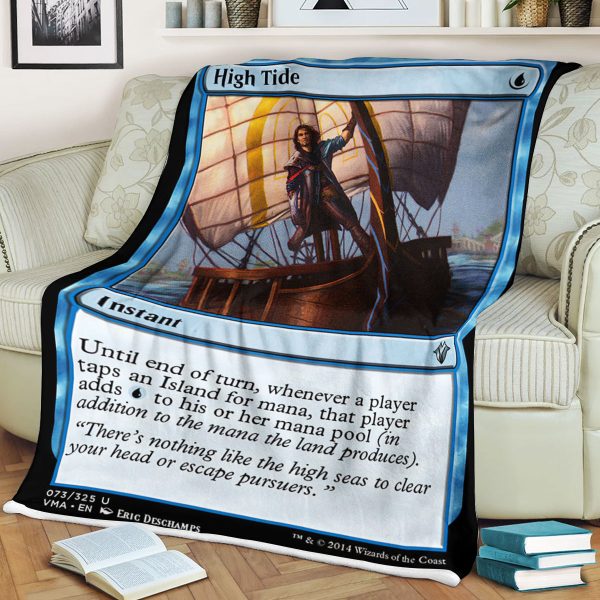 Magic The Gathering High Tide Sherpa Blanket