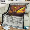 Magic The Gathering Sword Of Feast And Famine Blanket