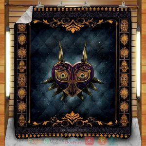 Majoras Mask Quilt Blanket