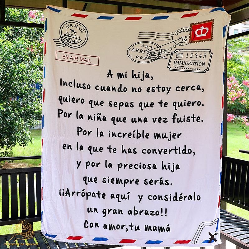 Mama A Hija Quiero Que Sepas Que Te Quiero Anta Personalizada Blanket Limited Edition Mama A Hija Quiero Que Sepas Que Te Quiero Anta Personalizada Blanket Limited Edition