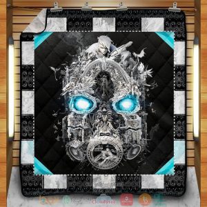 Mask Of Mayhem Quilt Blanket