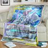 Mewtwo And Mew Pokemon Fleece Blanket Rug