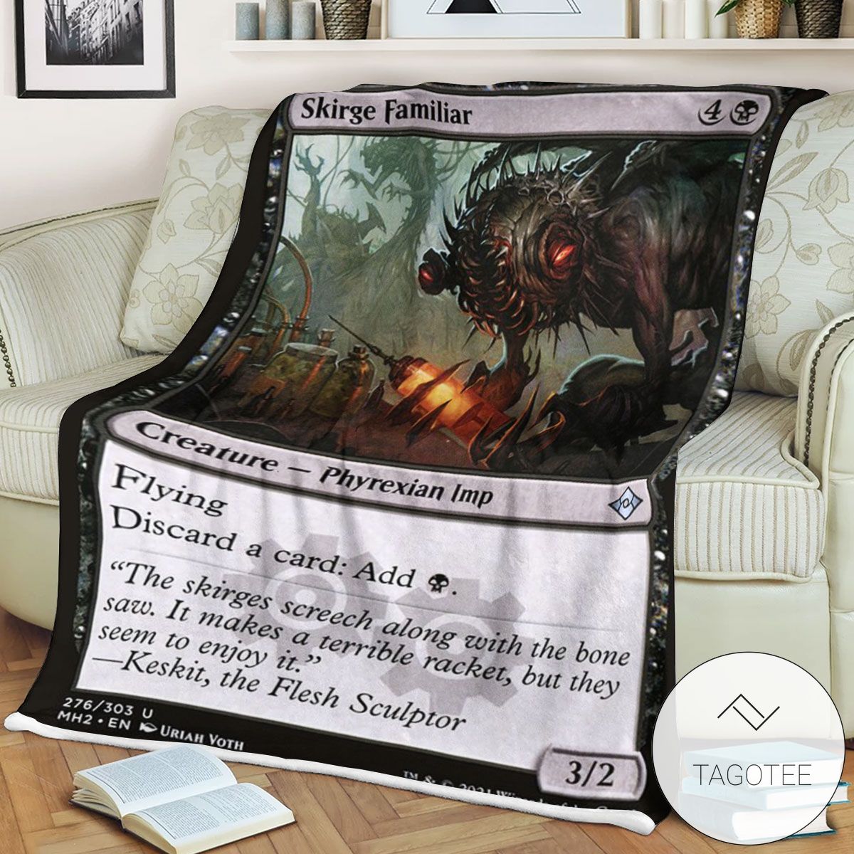 Mh2 276 Skirge Familiar Mtg Game Magic The Gathering Blanket Mh2 276 Skirge Familiar Mtg Game Magic The Gathering Blanket