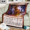 Mid 135 Electric Revelation Mtg Game Magic The Gathering Blanket