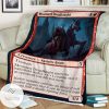 Mid 150 Mounted Dreadknight Mtg Game Magic The Gathering Blanket