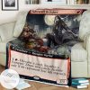 Mid 354 Falkenrath Pit Fighter Mtg Game Magic The Gathering Blanket