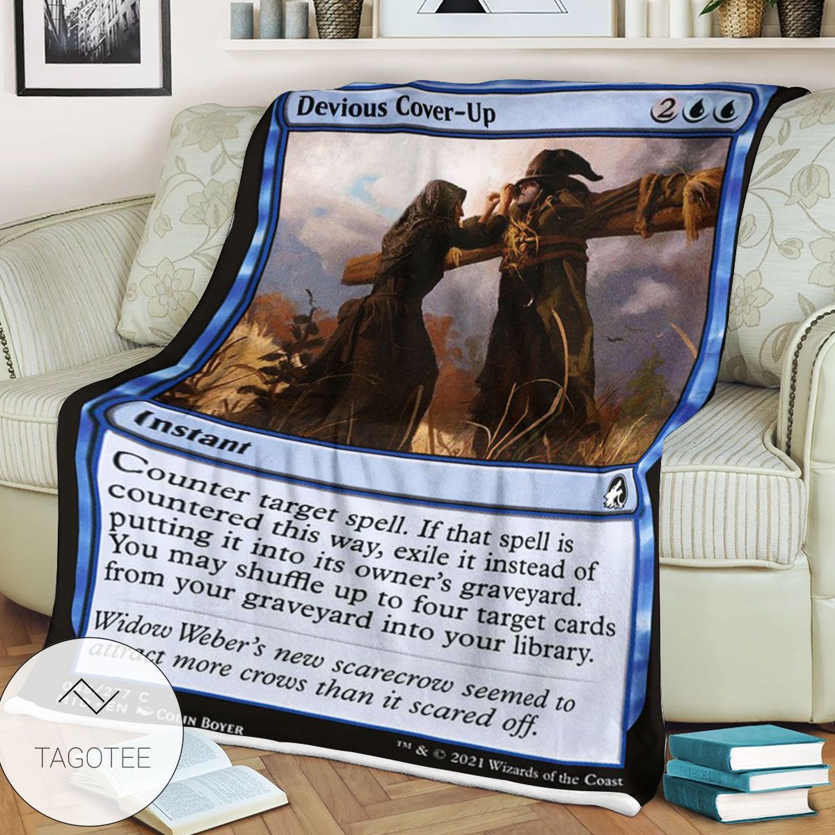 Mid 48 Devious Cover Up Mtg Game Magic The Gathering Blanket Mid 48 Devious Cover Up Mtg Game Magic The Gathering Blanket